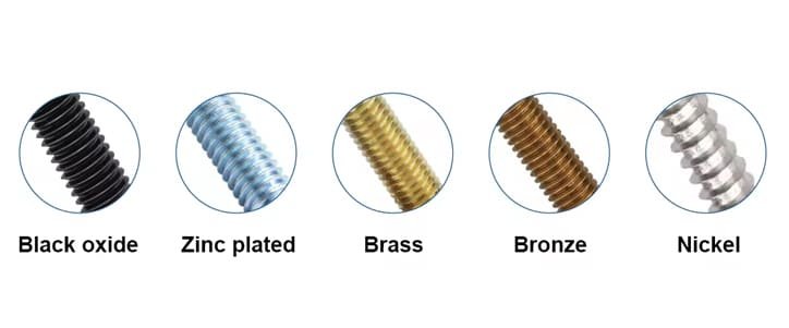 Characteristics of Different Screw Materials