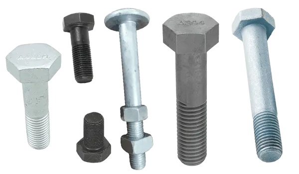 Болт опоры линии электропередачи