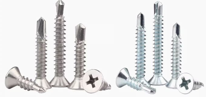 self drilling self tapping stainless steel screws