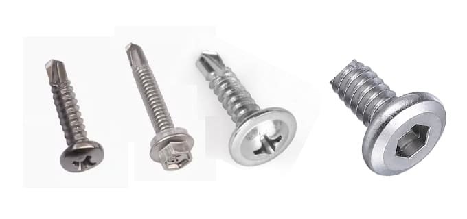 self-drilling screw for metal