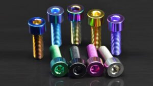 Titanium screw