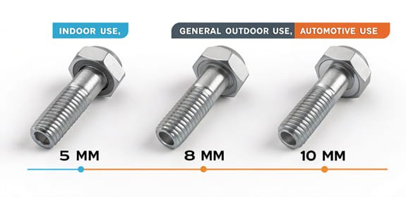 Zinc-Nickel Coating bolt