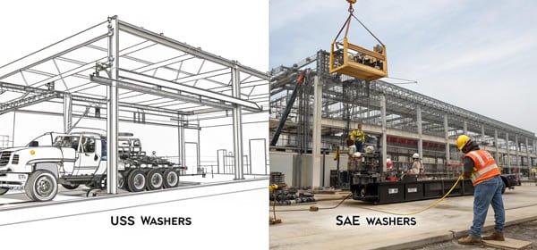 USS. vs SAE Flat Washer