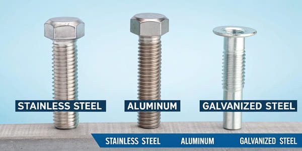 Common Fastener Materials