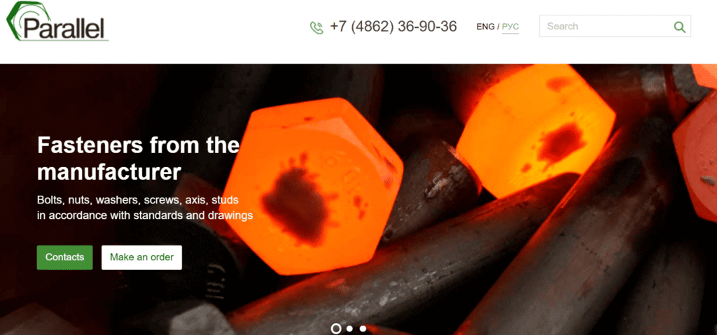 Parallel Russian Fasteners