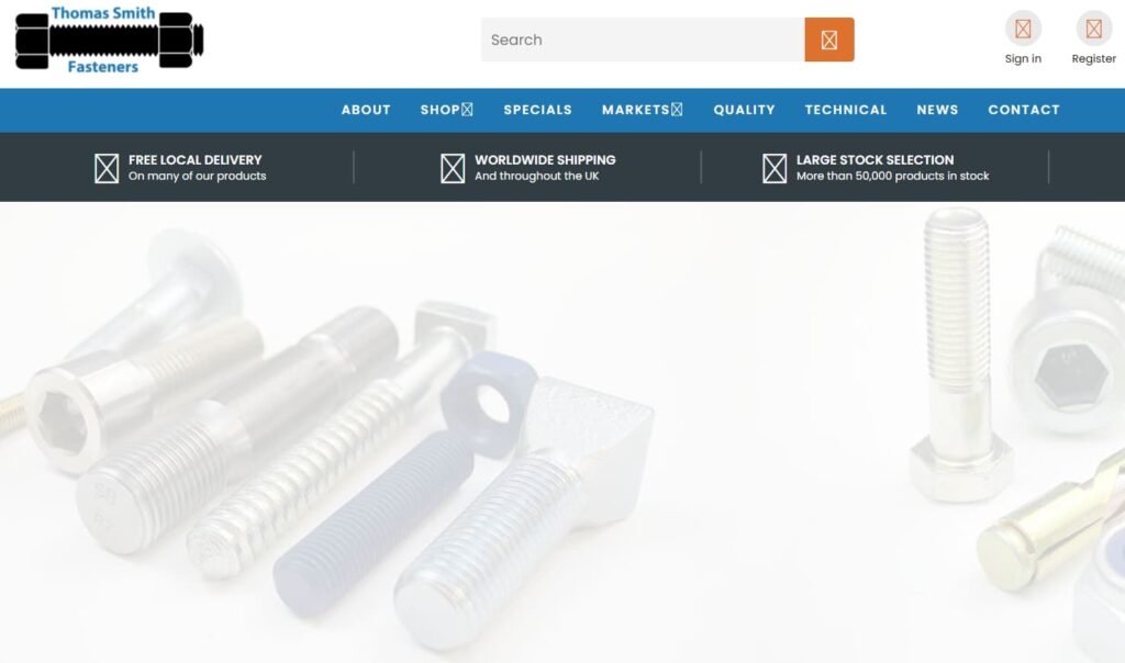 Fastener Suppliers in UK