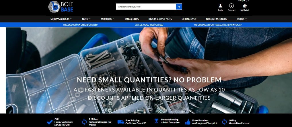 bolt and nut Factory UK