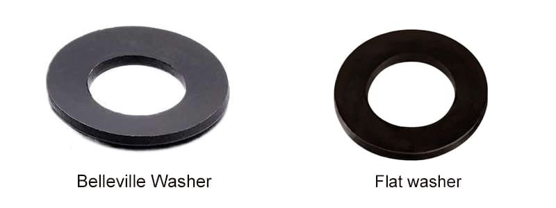 Belleville washer VS. Flat washer