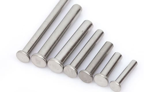 Different types and sizes of solid rivets for OEM and industrial use
