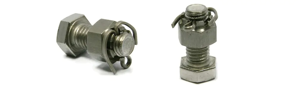 Safety Wire or Cotter Pins locking bolt