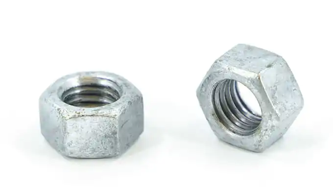 Galvanized Nuts Galvanized Nuts