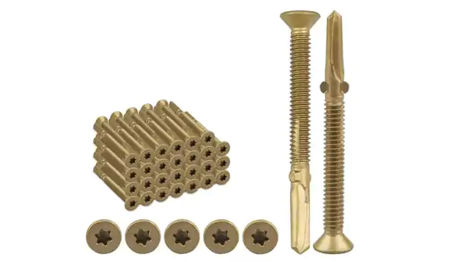 Wood-to-metal screws