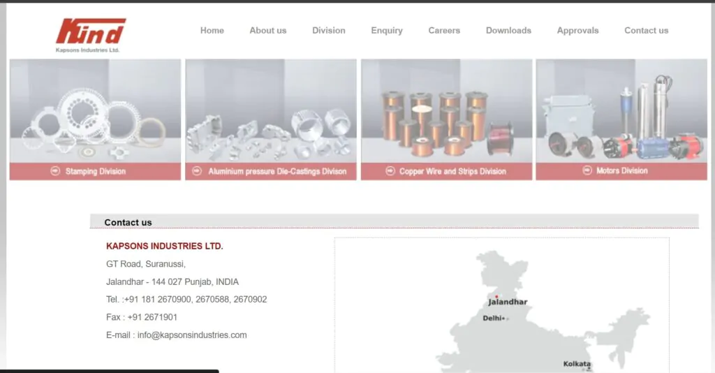 Kapsons Industries Ltd Kapsons Industries Ltd