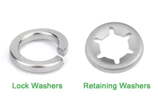 Lock Washers and Retaining Washers Lock Washers and Retaining Washers