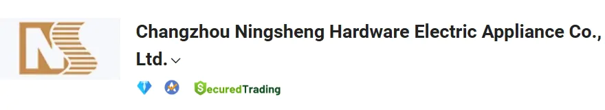 Changzhou Ningsheng Hardware Electric Appliance Co., Ltd. Changzhou Ningsheng Hardware Electric Appliance Co., Ltd.